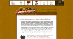 Desktop Screenshot of baseball-almanac.com
